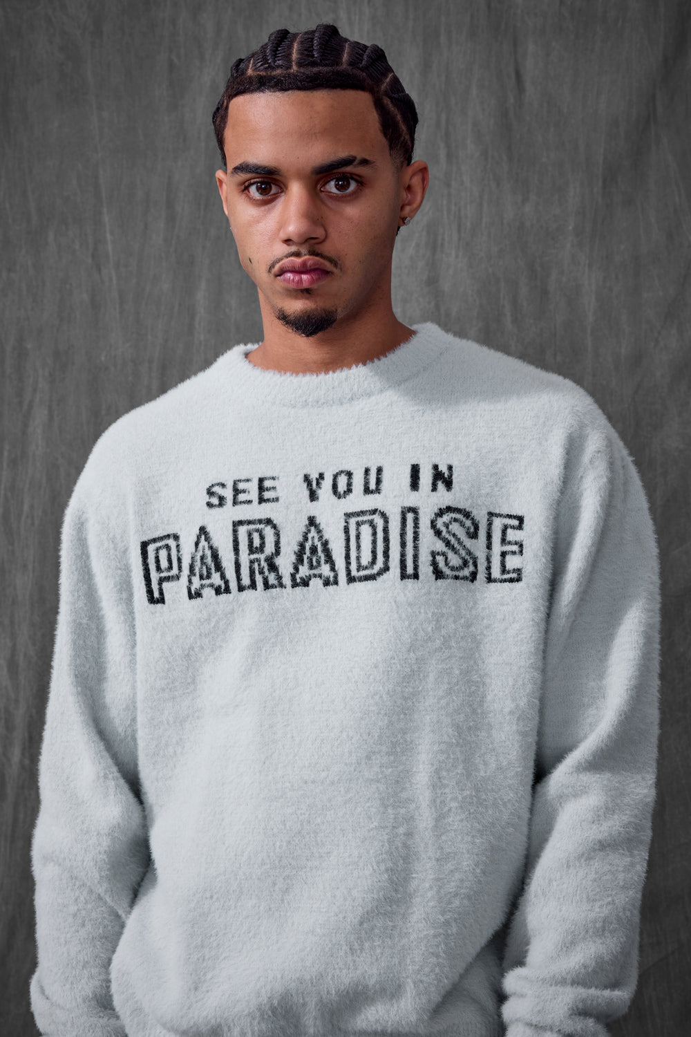 See You In Paradise Plush Crewneck Sweater