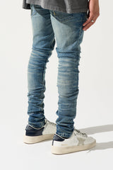 Serenede "Neptune" Vintage Mid-Blue Classic Wash Jeans