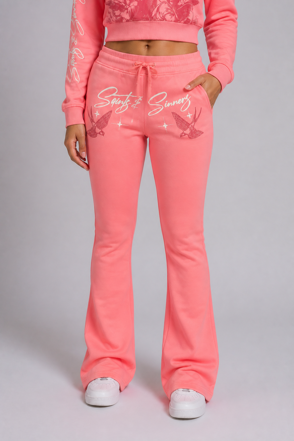 Highly Undtrd Women's "Saint and Sinners" Jogging Set