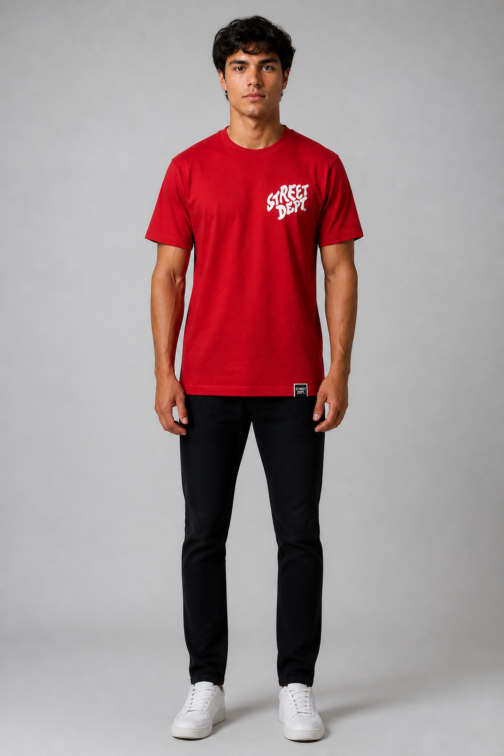 Street Dept. Wavy Print Tee