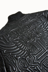 See You In Paradise Kids "Sinister" Leather Bomber Jacket