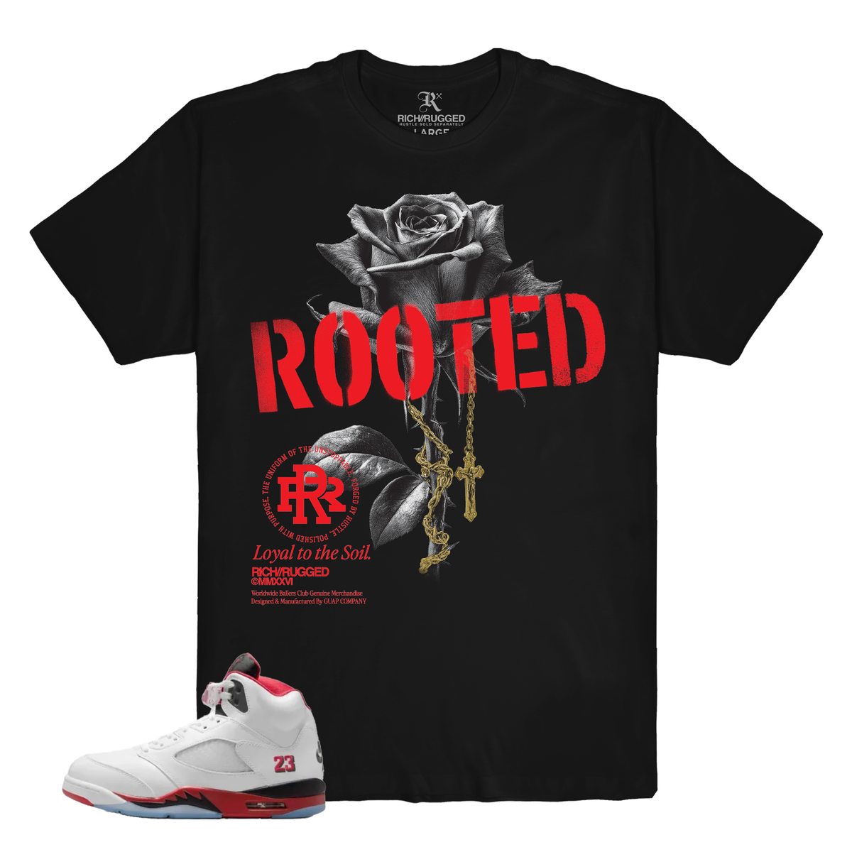 Rich/Rugged "Rooted" Graphic Tee