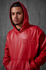 See You In Paradise Leather Hoodie Separate