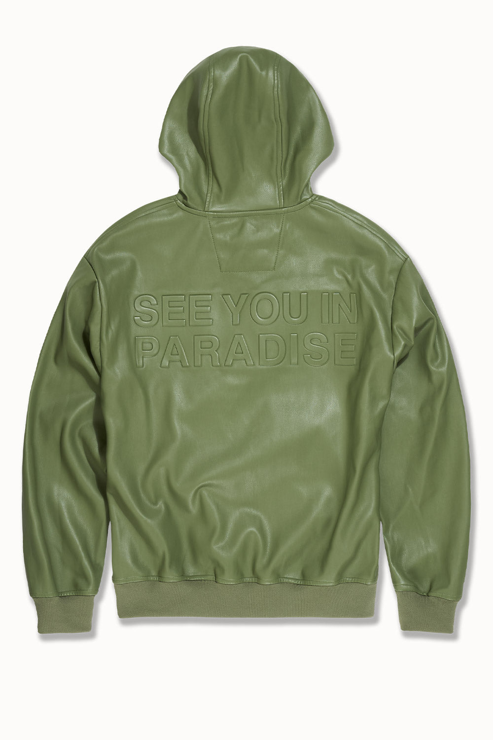 See You In Paradise Leather Hoodie Separate