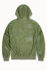See You In Paradise Leather Hoodie Separate
