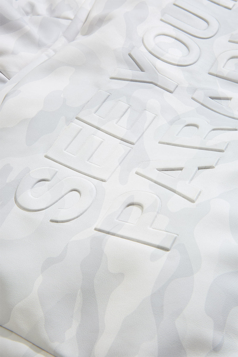 See You In Paradise "The Wild One" Puffer Leather Jacket