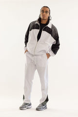 Kindred Rhinestone Nylon Track Suit