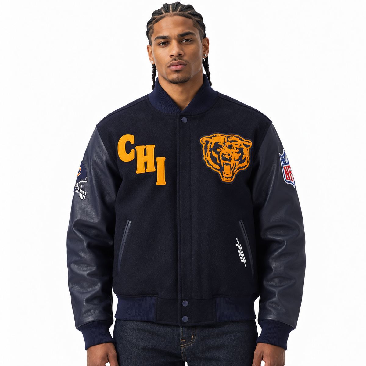 Pro Standard Bears First Team Varsity Jacket