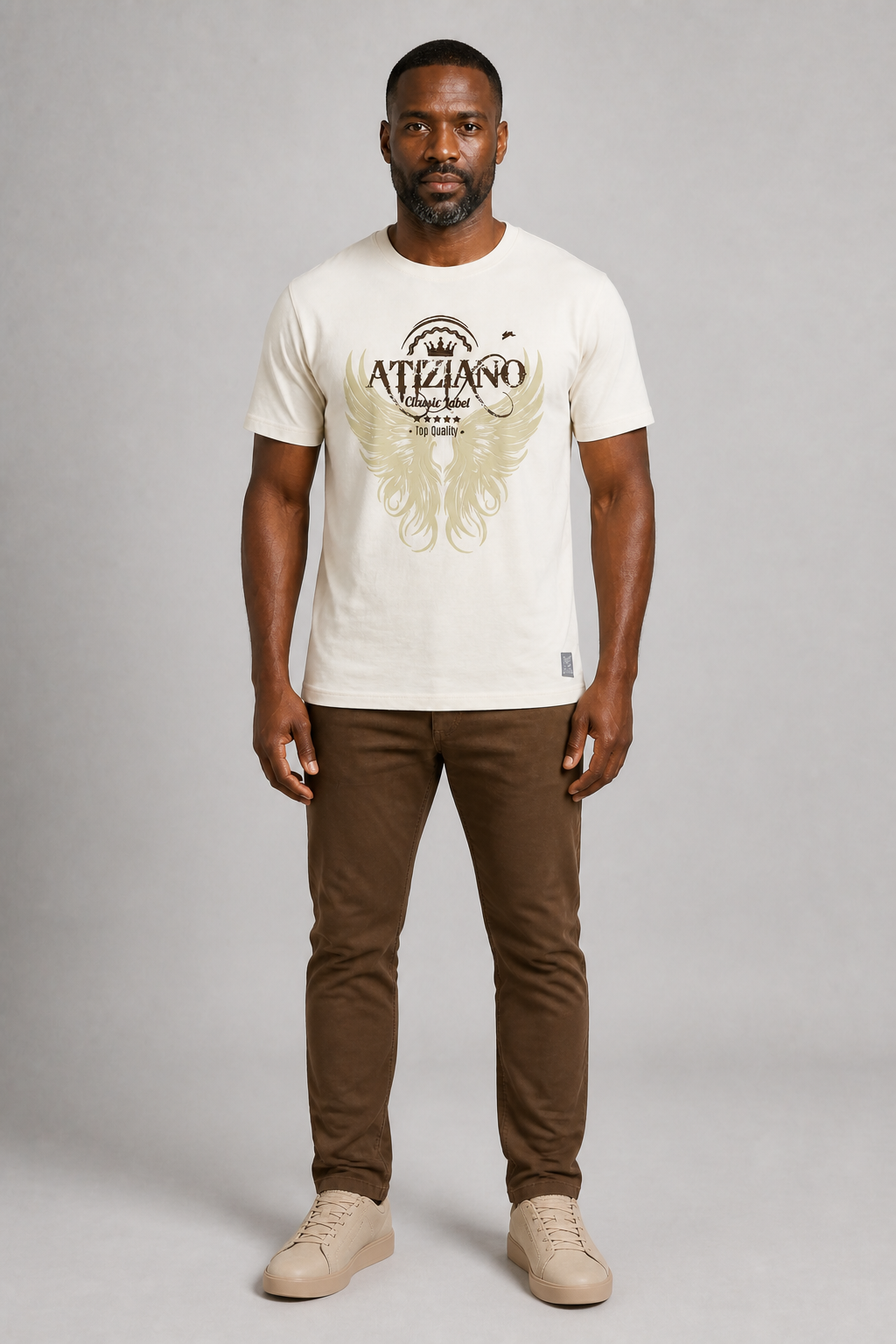 A. Tiziano "Wesley" Short Sleeve Tee