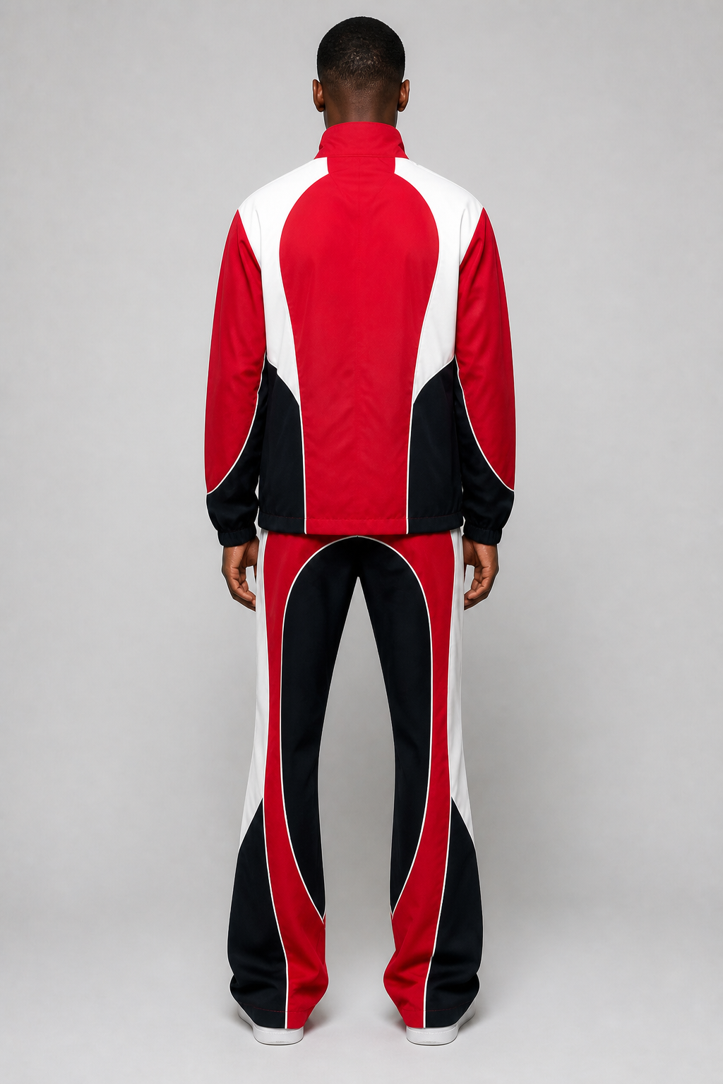 Rebel Minds Ripstop Nylon Color Block Tracksuit