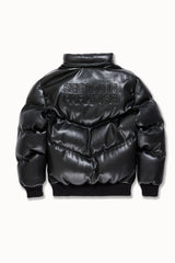 See You In Paradise "The Wild One" Kids Puffer Leather Jacket