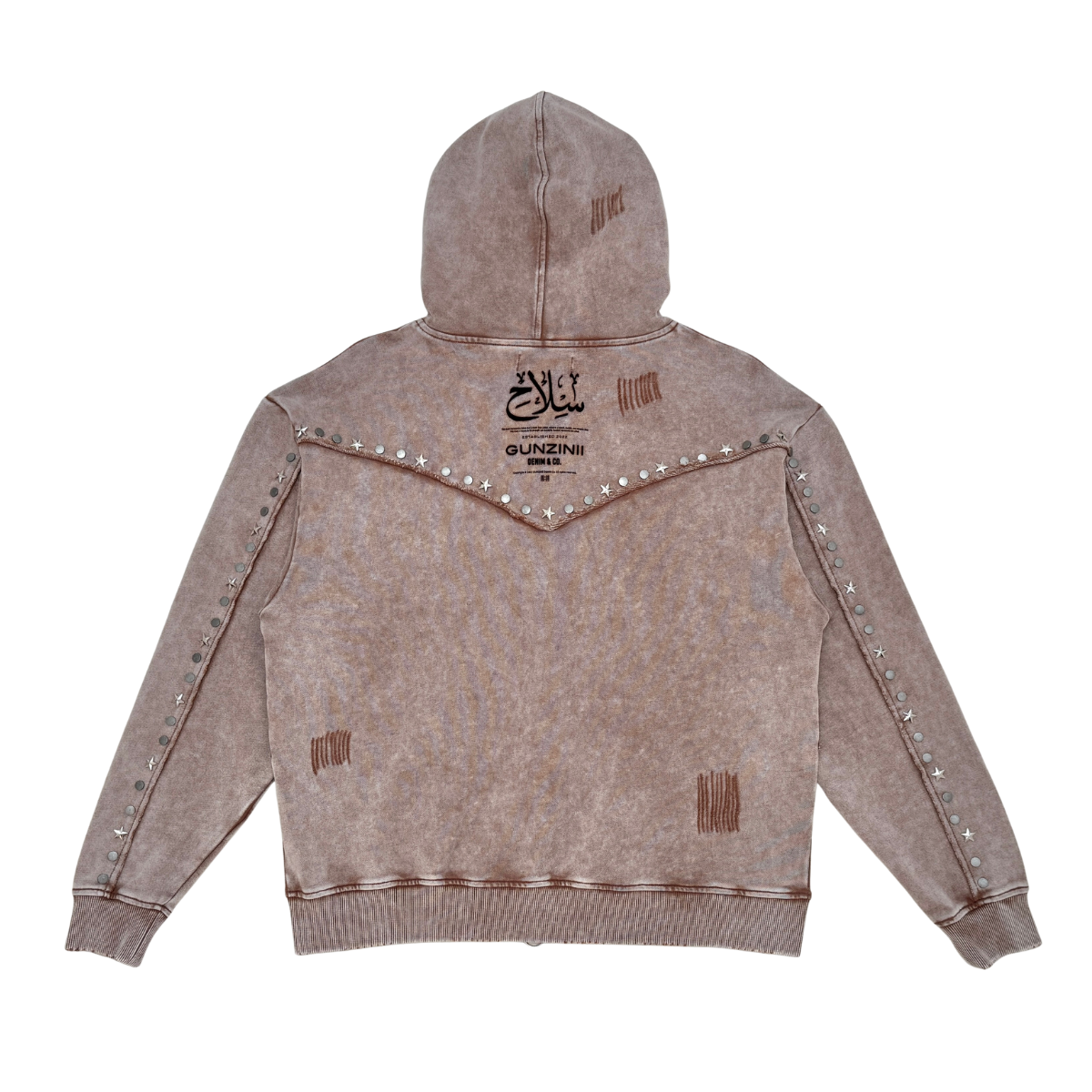 Gunzinii French Terry Star Studded Jogging Set