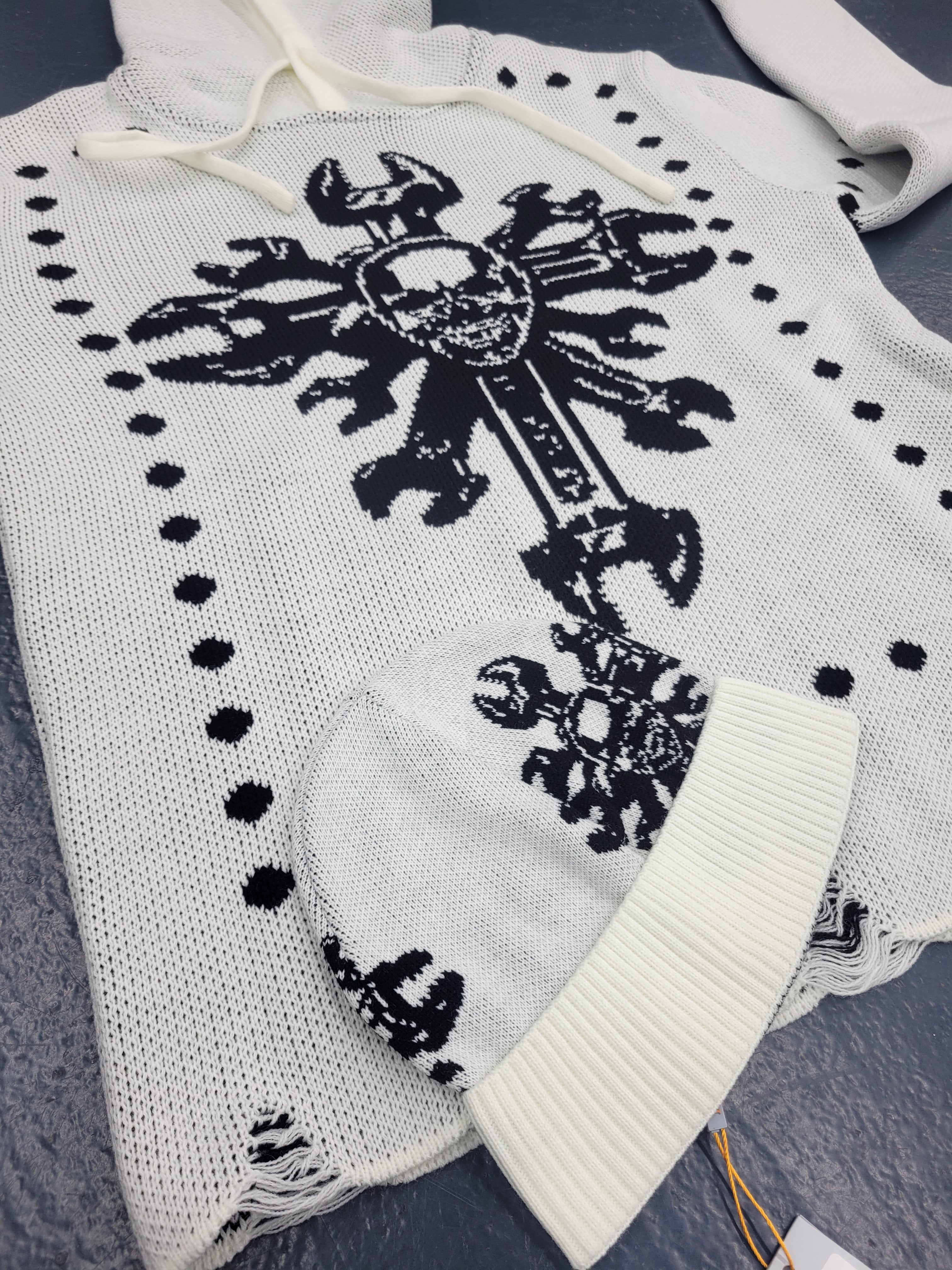 One In A Million Face Pattern Beanie
