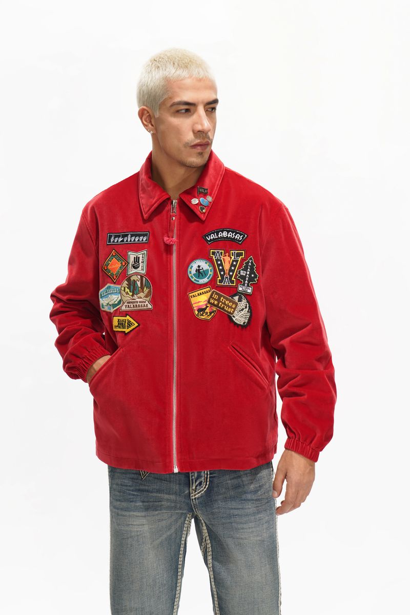 Valabasas "Overland" Washed Red Jacket