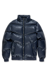 See You In Paradise "The Wild One" Puffer Leather Jacket