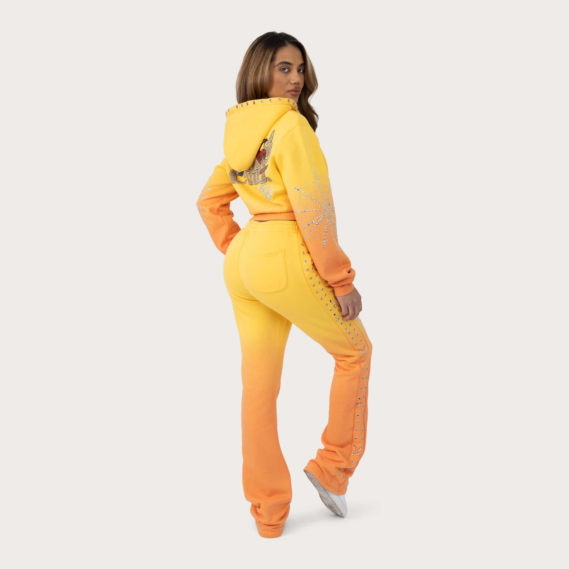 Smoke Rise Women's "No Rules Club" Patched Jogger Set
