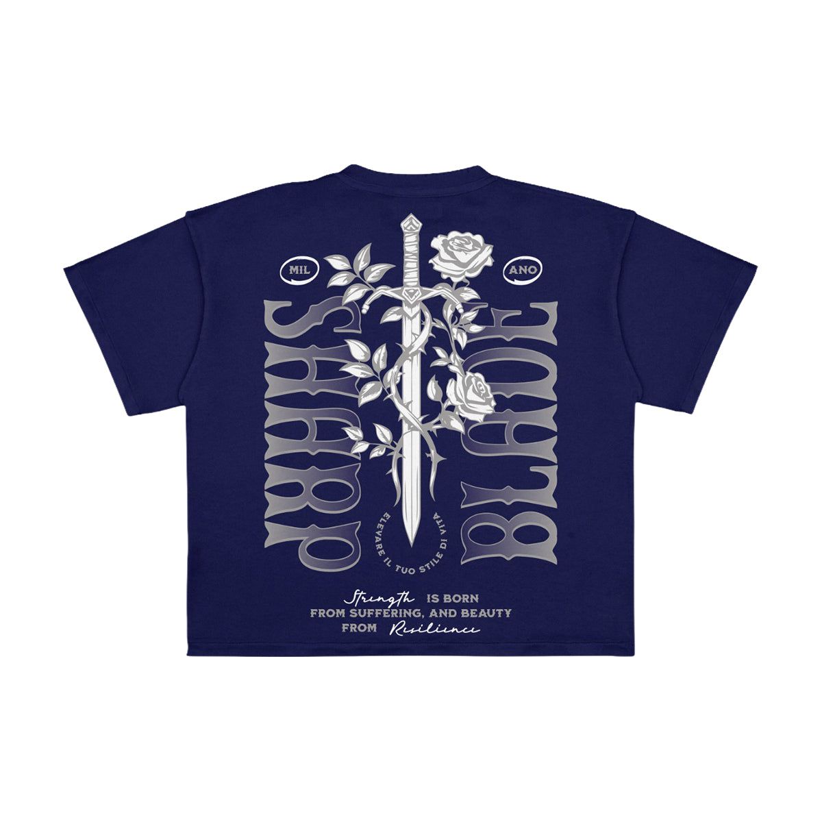Premim Milano "Love Sword" Crewneck Graphic Tee