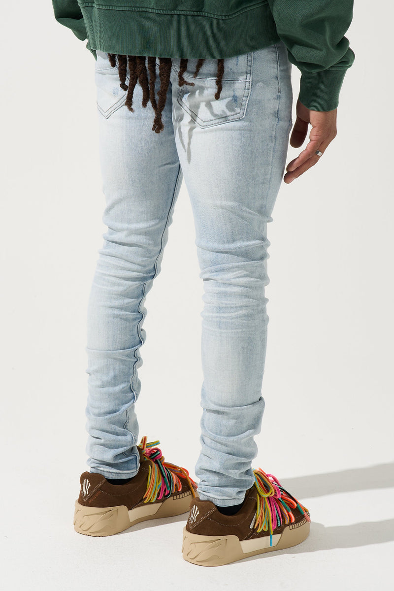 Serenede "Ice" Light Blue Wash Jeans
