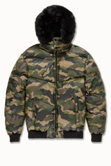 See You In Paradise "The Wild One" Puffer Leather Jacket