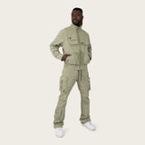 Smoke Rise Utility Windbreaker Jacket