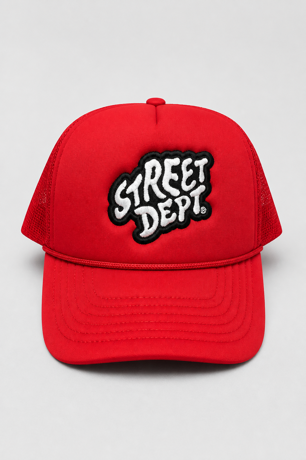 Street Dept Wavy Print Trucker Hat