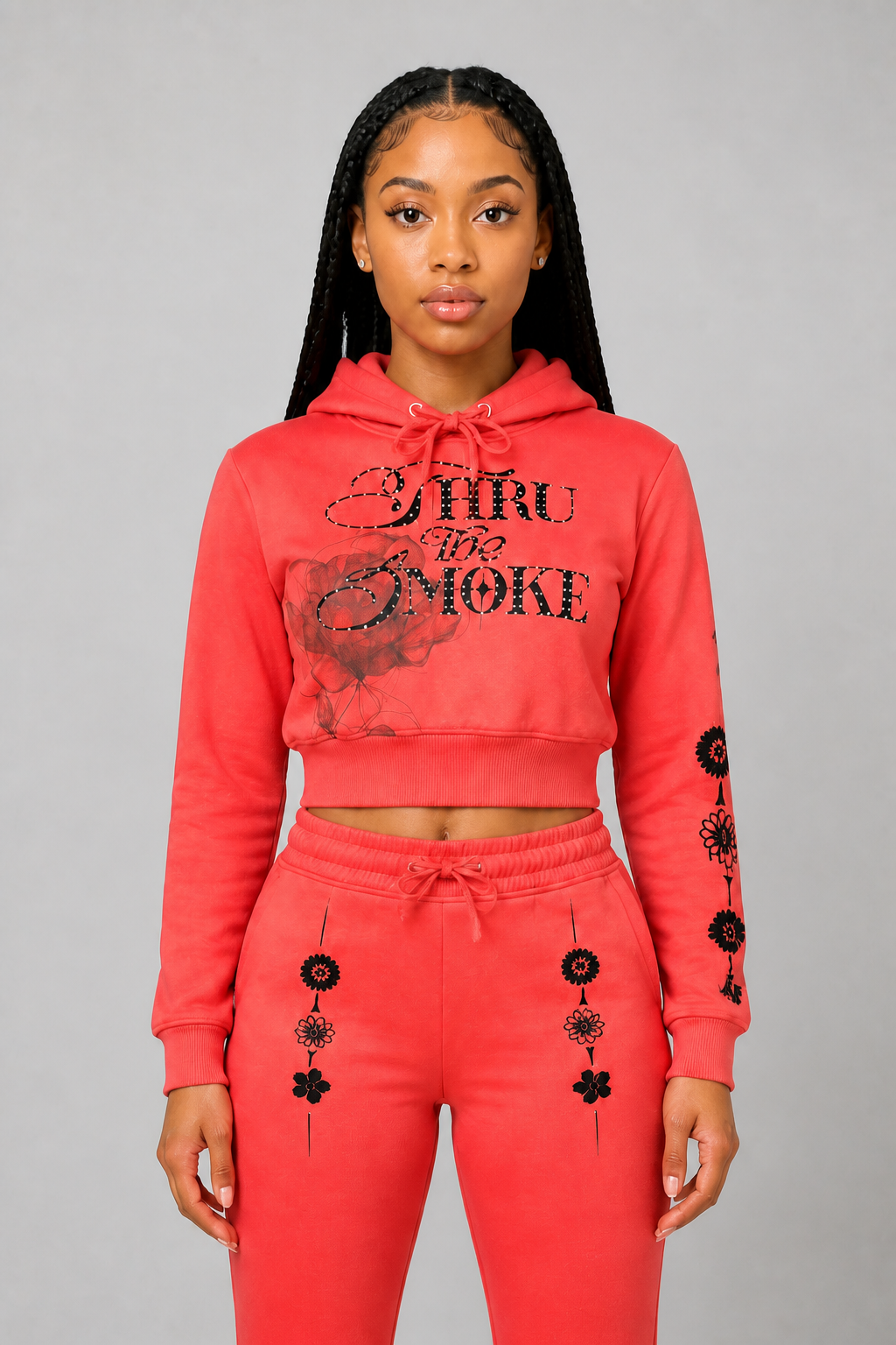 Highly Undtrd Women's "Thru the Smoke" Jogging Set