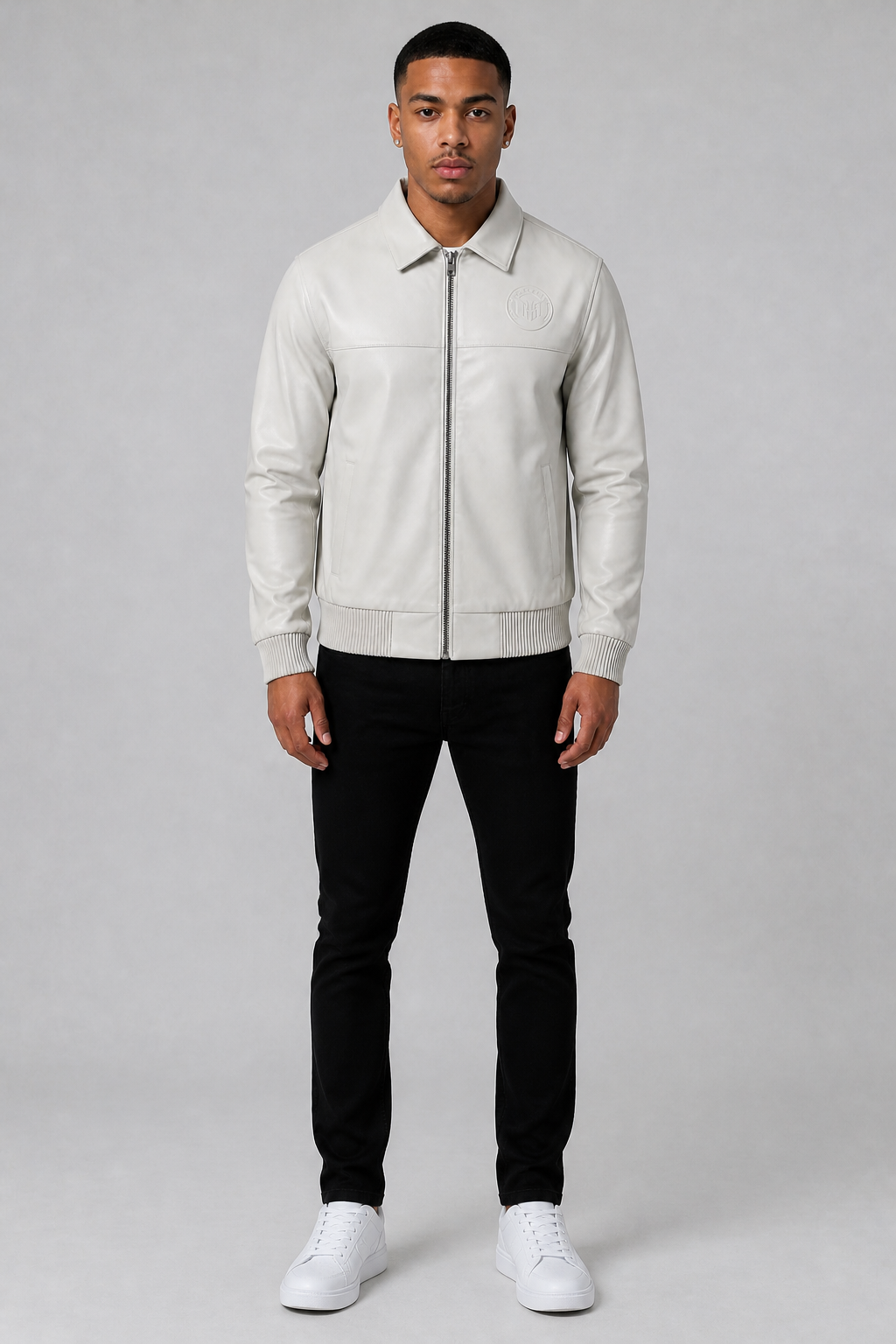 Makobi "Azzuri" PU Leather Jacket