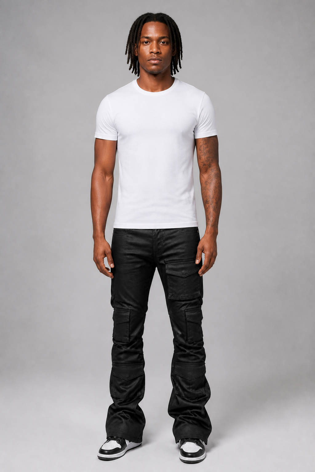Kindred Stack Utility Cargo Coated jeans