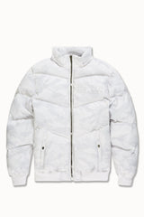 See You In Paradise "The Wild One" Puffer Leather Jacket