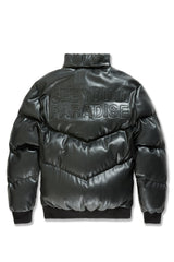 See You In Paradise "The Wild One" Puffer Leather Jacket