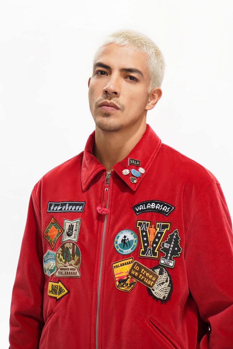 Valabasas "Overland" Washed Red Jacket