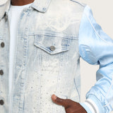 Smoke Rise "Visionary" Rhinestone Denim Jacket