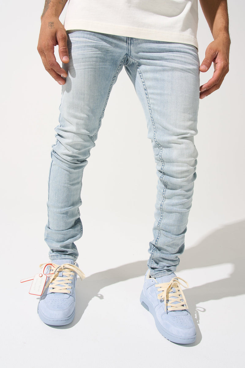 Serenede "Ice" Light Blue Wash Jeans