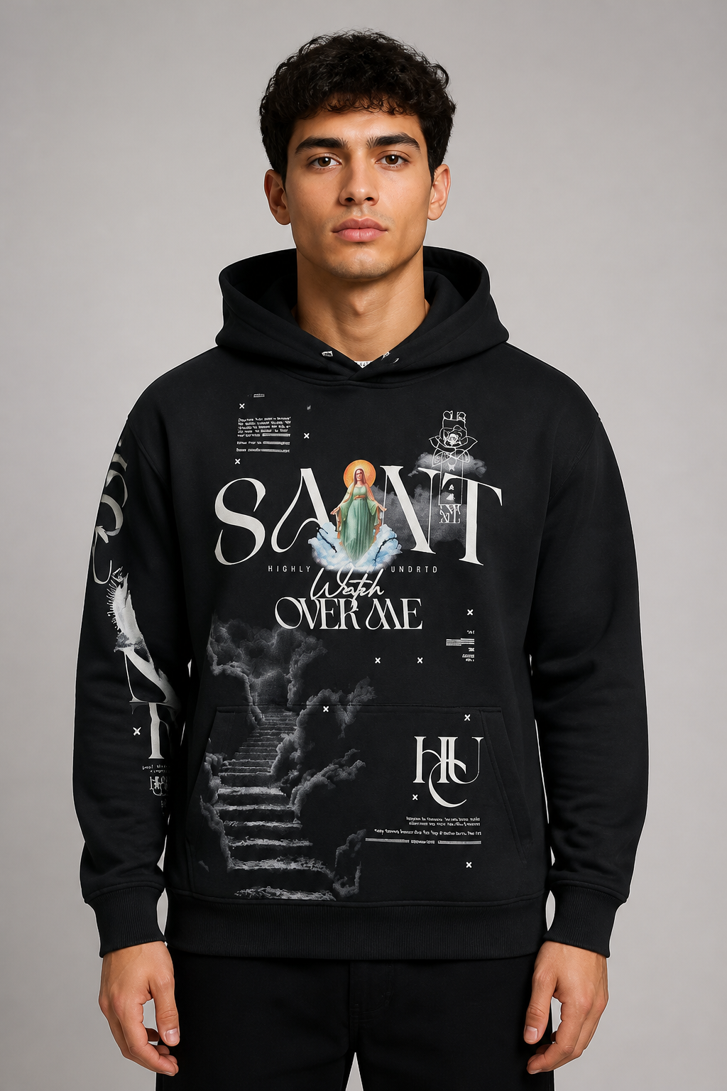 Highly Undrtd "Saint" Hoodie