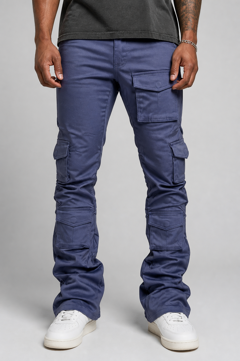 Kindred Stack Utility Cargo Coated jeans