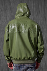 See You In Paradise Leather Hoodie Separate