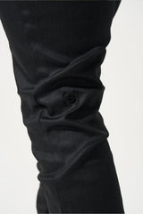 Serenede "Caviar 7" Wax Jet Black Jeans