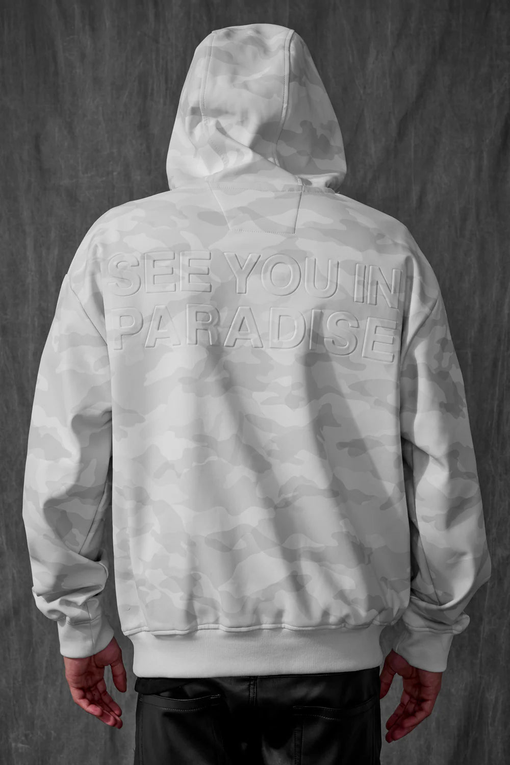 See You In Paradise Leather Hoodie Separate