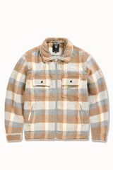 See You In Paradise Flannel Hooded Shacket