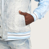 Smoke Rise "Visionary" Rhinestone Denim Jacket