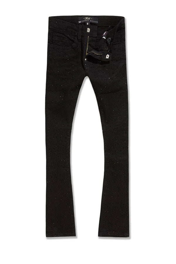 Jordan Craig Kids "Local Dealer"  Rhinestone Stacked Jeans
