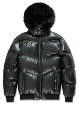 See You In Paradise "The Wild One" Puffer Leather Jacket