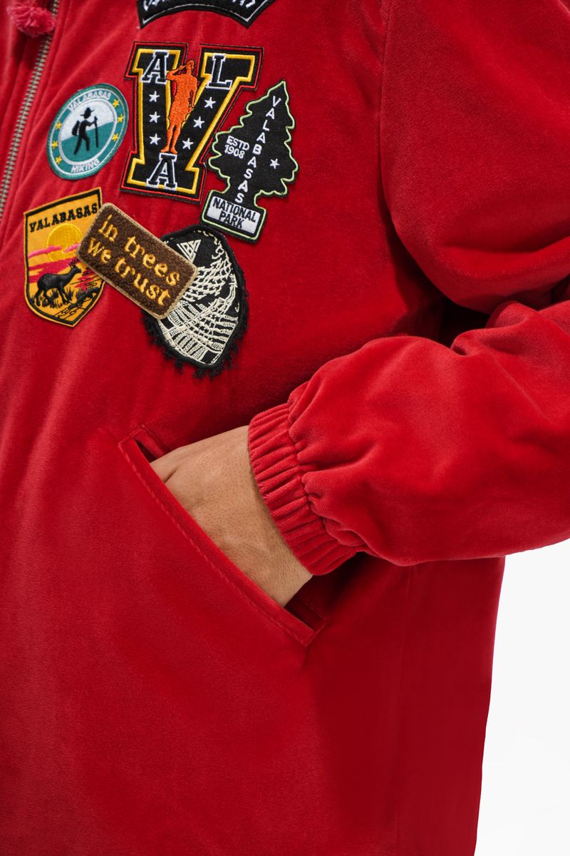 Valabasas "Overland" Washed Red Jacket