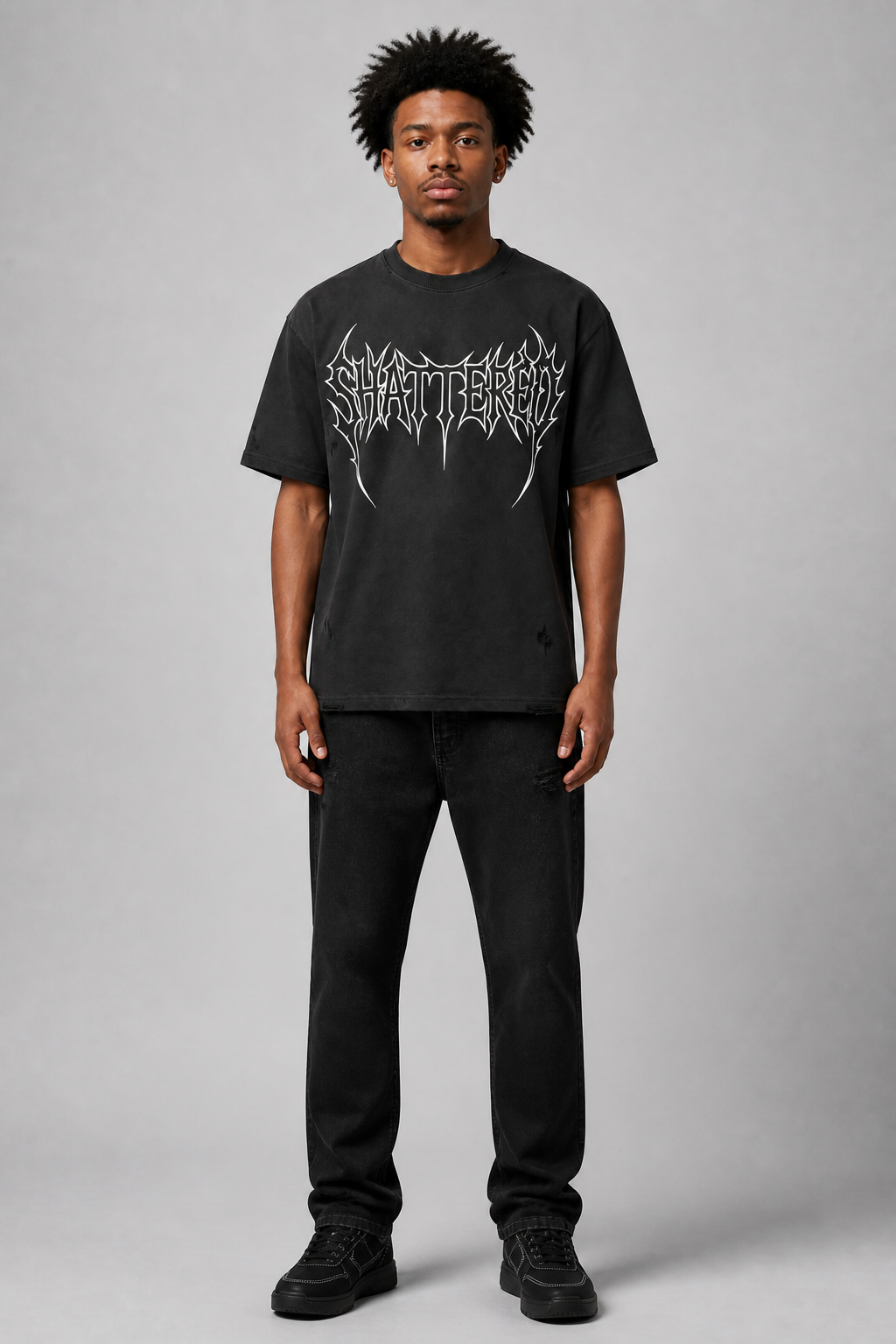 Shattered Hearts "Shattered" Logo Tee
