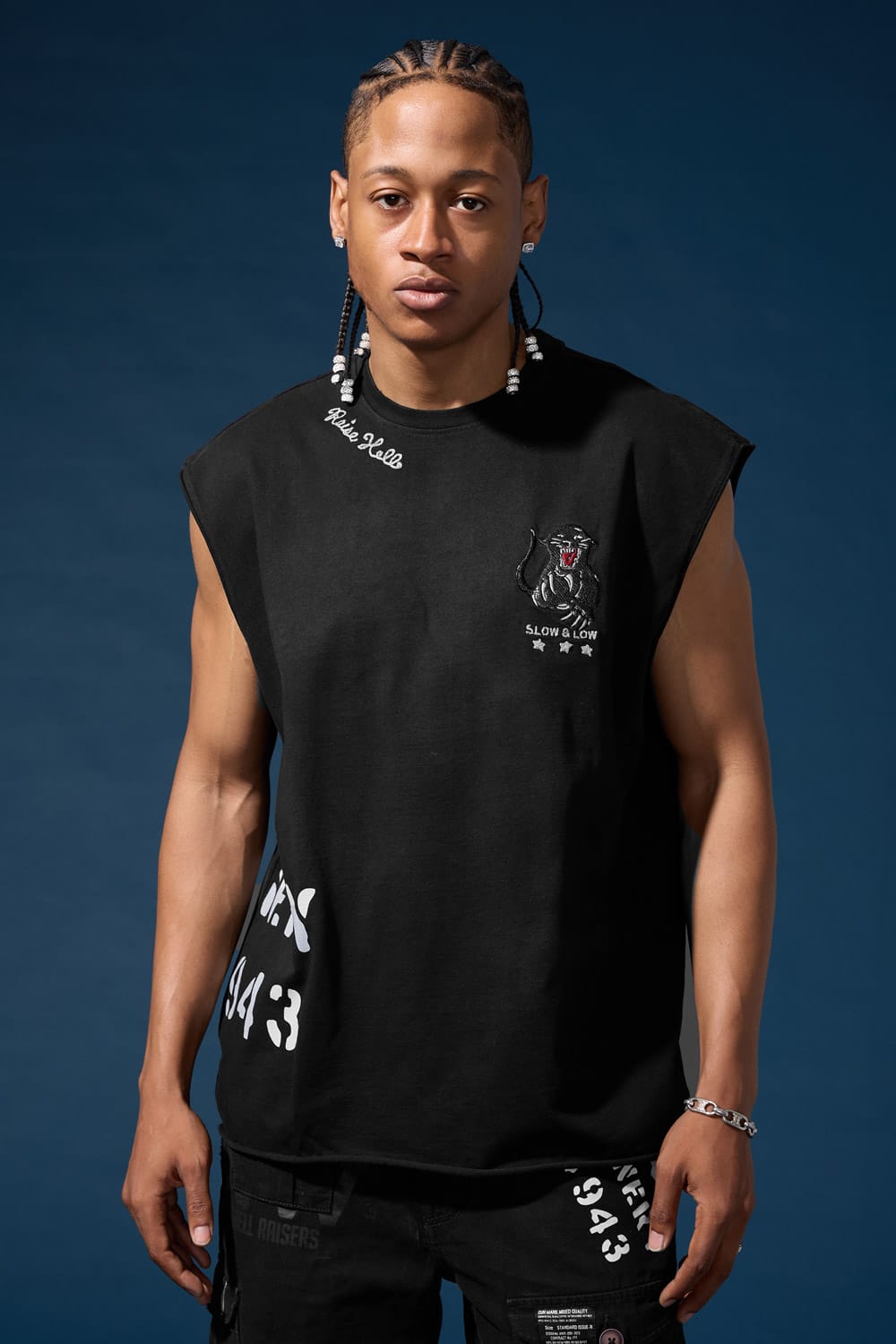 Jordan Craig Hell Raiser Cut Off Sleeveless T-Shirt