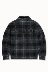 See You In Paradise Flannel Hooded Shacket