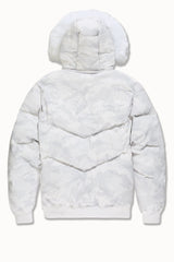 See You In Paradise "The Wild One" Puffer Leather Jacket