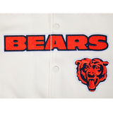Pro Standrard Bears Gameday Double Knit Retro Jacket - Eggshell