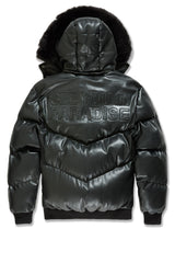See You In Paradise "The Wild One" Puffer Leather Jacket