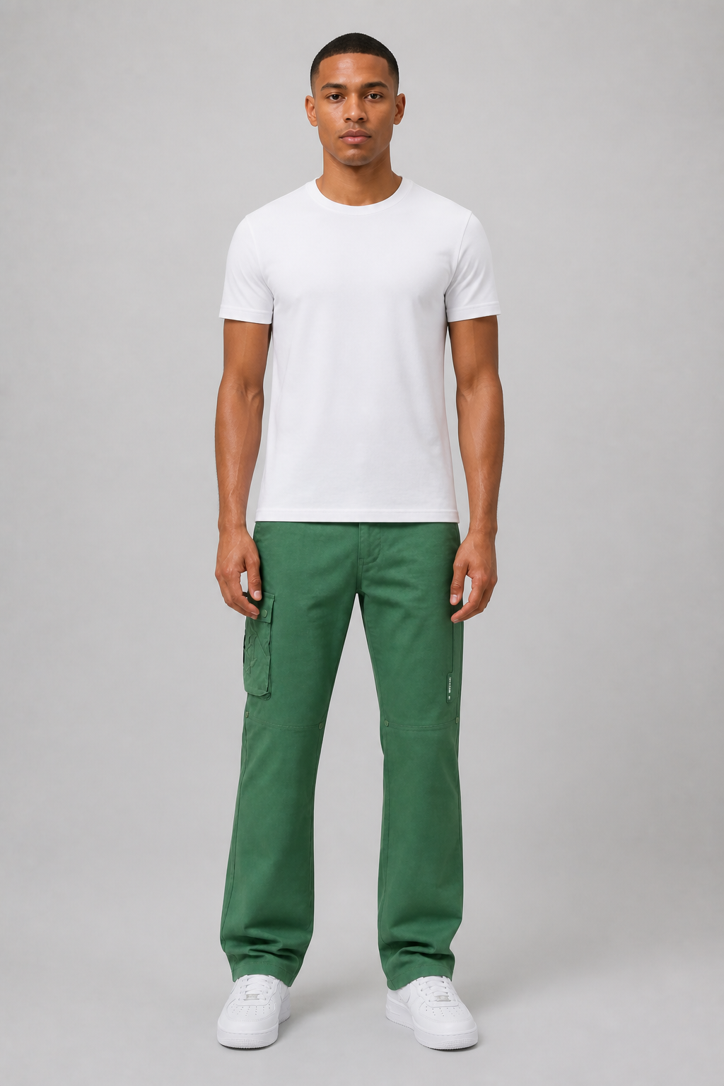 Makobi "Adorni Elite Club" Nylon Stacked Pants